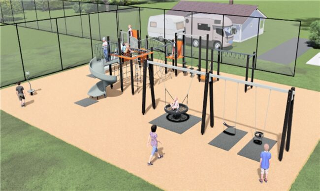 riverview playground draft drawing plans